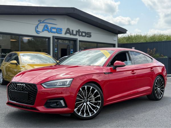 Audi A5 Saloon, Petrol, 2017, Red