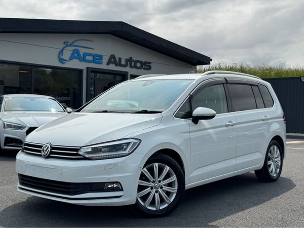 Volkswagen Touran MPV, Diesel, 2018, White