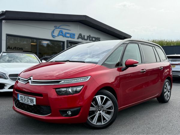 Citroen Grand C4 Picasso MPV, Petrol, 2015, Red