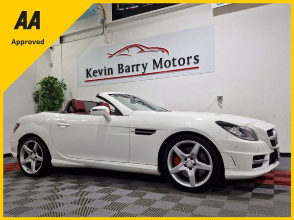 Mercedes-Benz SLK Cabriolet, Petrol, 2013, White