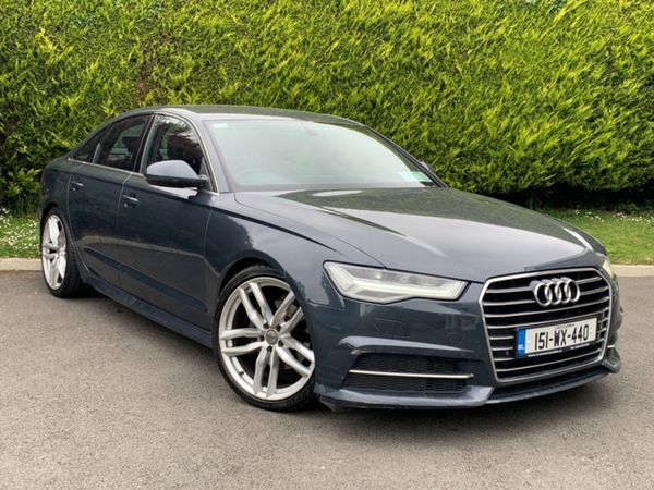 Audi A6 Saloon, Diesel, 2015, Blue