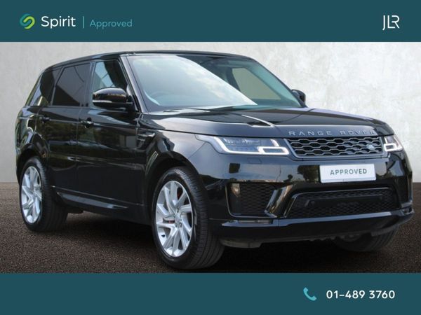 Land Rover Range Rover Sport SUV, Petrol Hybrid, 2022, Black