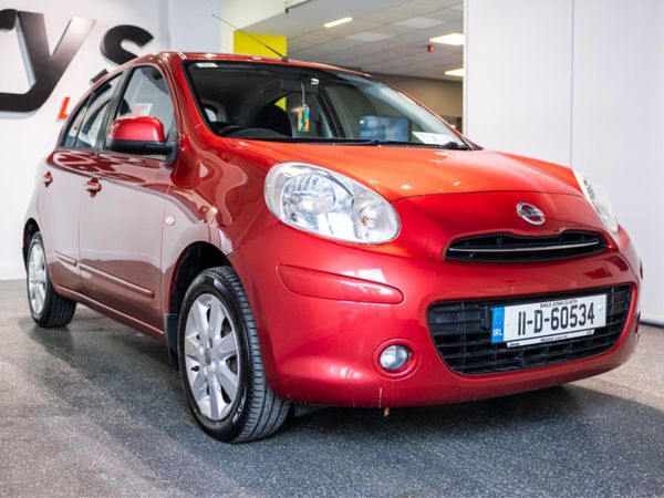 Nissan Micra Hatchback, Petrol, 2011, Red