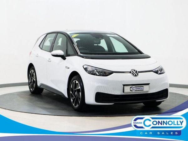 Volkswagen ID.3 Hatchback, Electric, 2022, White