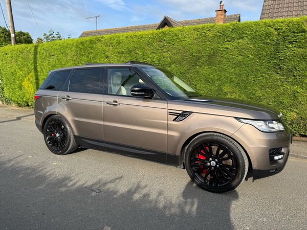 Land Rover Range Rover Sport SUV, Diesel, 2016, Gold