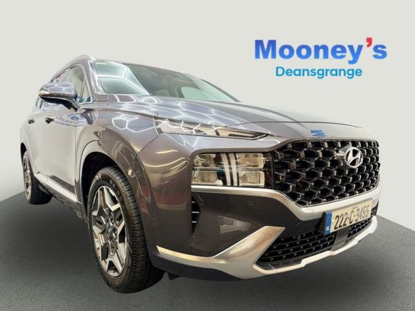 Hyundai Santa Fe SUV, Petrol Plug-in Hybrid, 2022, Blue