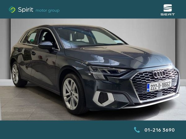 Audi A3 Hatchback, Petrol Plug-in Hybrid, 2022, Grey