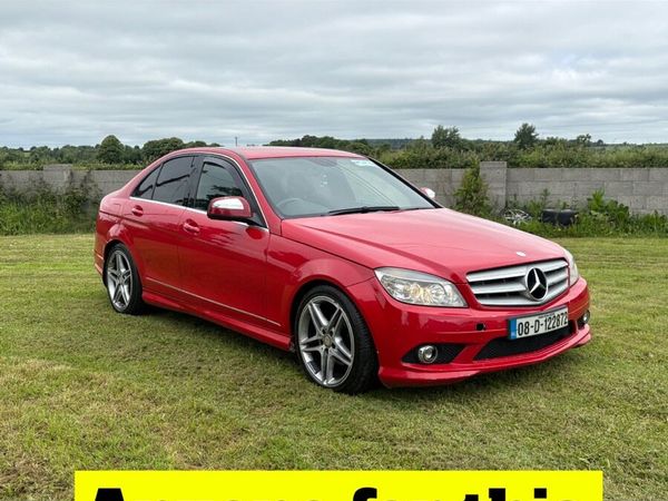 Mercedes-Benz C-Class Saloon, Diesel, 2008, Red