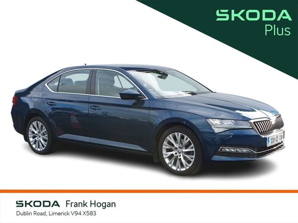 Skoda Superb Saloon, Diesel, 2023, Blue
