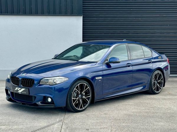 BMW 5-Series Saloon, Diesel, 2016, Blue