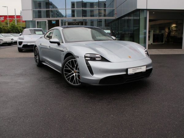 Porsche Taycan Saloon, Electric, 2025, Silver