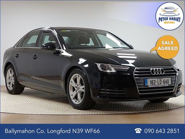 Audi A4 Saloon, Diesel, 2016, Black
