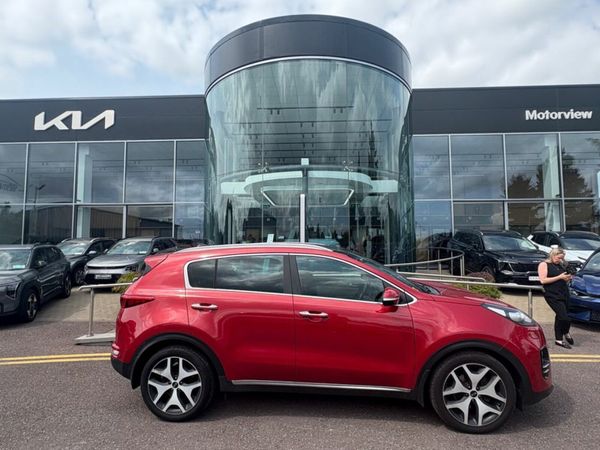 Kia Sportage SUV, Diesel, 2017, Red