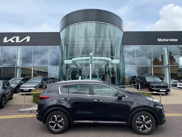 Kia Sportage SUV, Diesel Hybrid, 2020, Black
