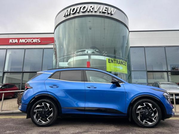 Kia Sportage SUV, Diesel Hybrid, 2025, Blue