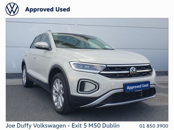 Volkswagen T-Roc SUV, Petrol, 2023, Grey