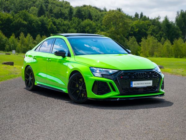 Audi RS3 Saloon, Petrol, 2022, Green