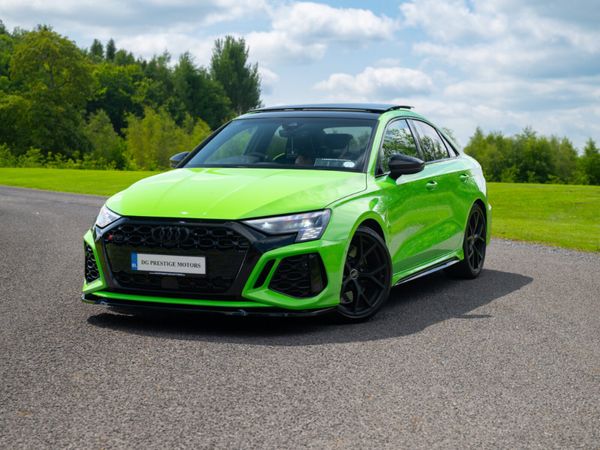 Audi RS3 Saloon, Petrol, 2022, Green