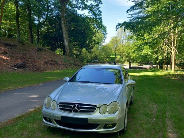 Mercedes-Benz CLK Coupe, Diesel, 2006, Silver