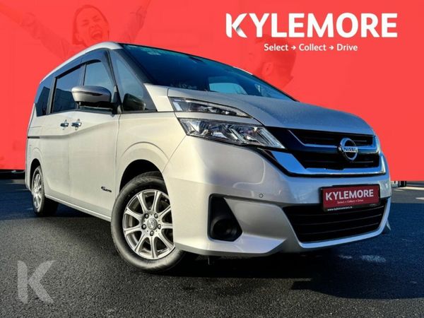 Nissan Serena MPV, Petrol Hybrid, 2017, Silver