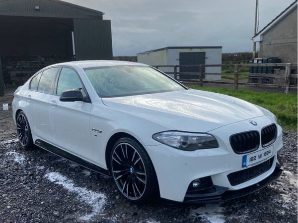 BMW 5-Series Saloon, Diesel, 2016, White