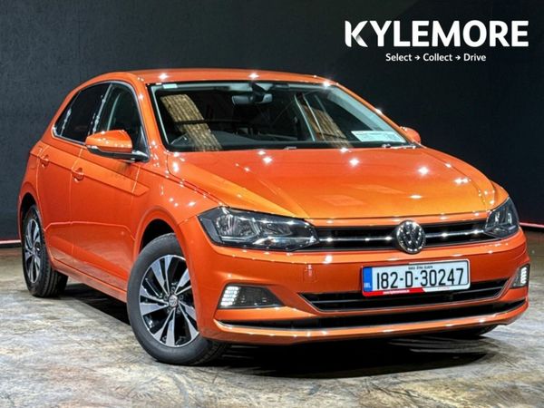 Volkswagen Polo Hatchback, Petrol, 2018, Orange
