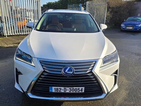 Lexus RX SUV, Petrol Hybrid, 2018, White