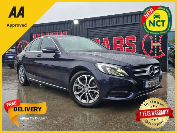 Mercedes-Benz C-Class Saloon, Diesel, 2015, Blue