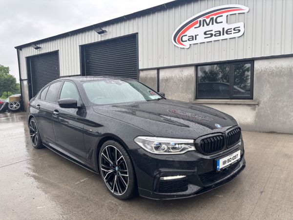 BMW 5-Series Saloon, Diesel, 2018, Black