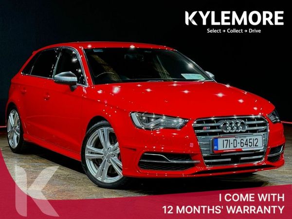 Audi S3 Hatchback, Petrol, 2017, Red