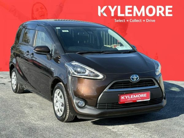 Toyota Sienta MPV, Petrol Hybrid, 2018, Brown