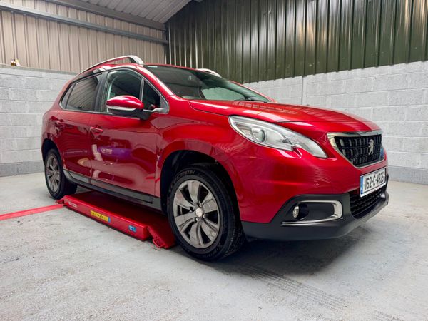 Peugeot 2008 SUV, Diesel, 2016, Red