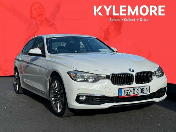 BMW 3-Series Saloon, Petrol Plug-in Hybrid, 2016, White