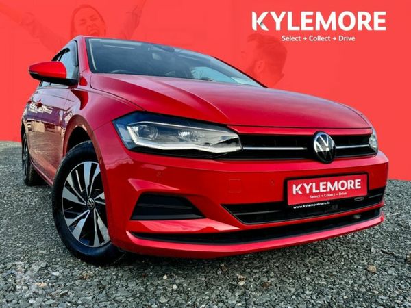 Volkswagen Polo Hatchback, Petrol, 2021, Red