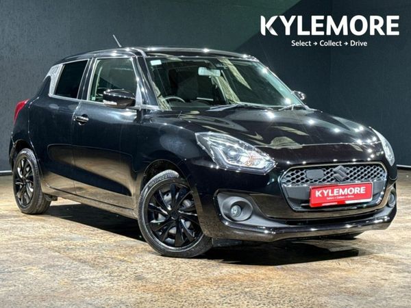 Suzuki Swift Hatchback, Petrol Hybrid, 2020, Black