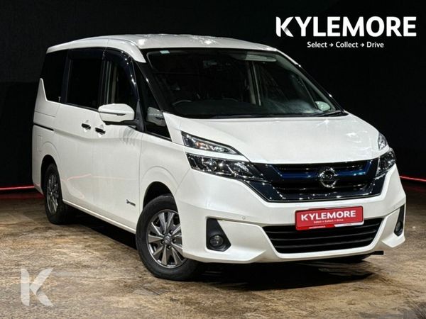 Nissan Serena MPV, Petrol Hybrid, 2019, White