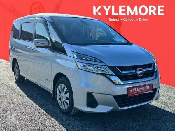 Nissan Serena MPV, Petrol Hybrid, 2017, Silver
