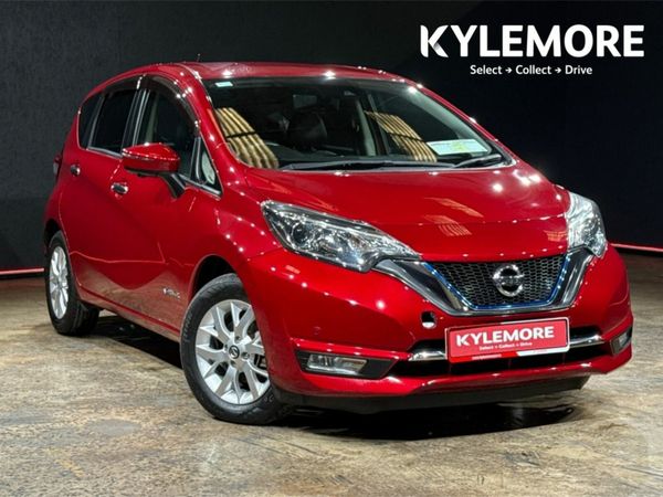 Nissan Note Hatchback, Petrol Hybrid, 2018, Red