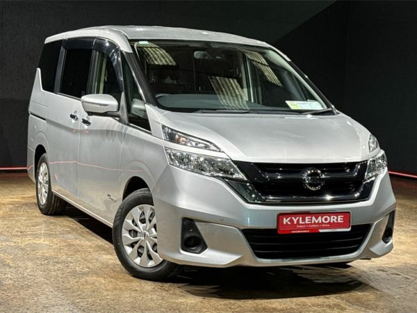 Nissan Serena MPV, Petrol Hybrid, 2017, Silver