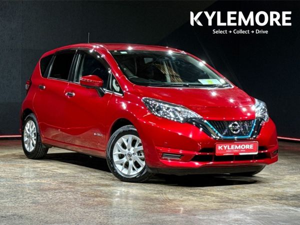 Nissan Note Hatchback, Petrol Hybrid, 2020, Red
