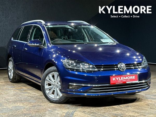 Volkswagen Golf Estate, Petrol, 2018, Blue