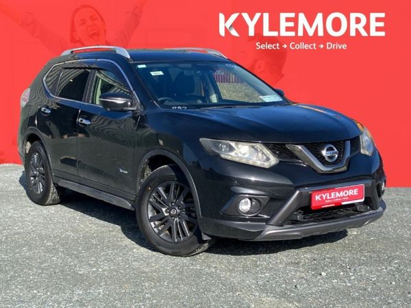 Nissan X-Trail SUV, Petrol Hybrid, 2016, Black