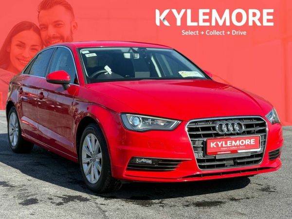 Audi A3 Saloon, Petrol, 2016, Red