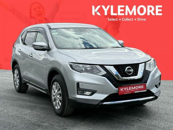 Nissan X-Trail SUV, Petrol Hybrid, 2019, Silver