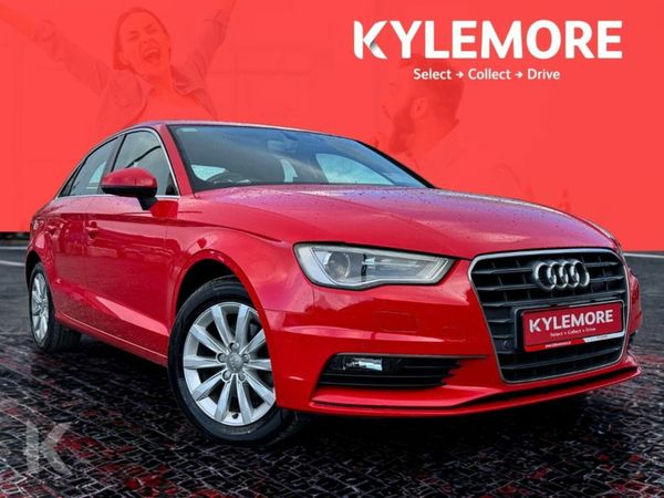 Audi A3 Saloon, Petrol, 2016, Red