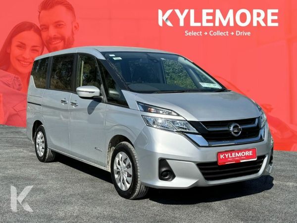Nissan Serena MPV, Petrol Hybrid, 2017, Silver