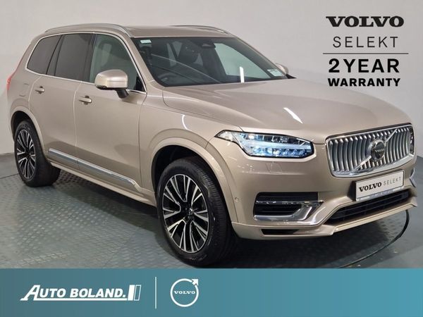 Volvo XC90 SUV, Petrol Plug-in Hybrid, 2024, Gold
