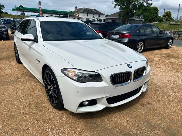 BMW 5-Series Estate, Diesel, 2016, White