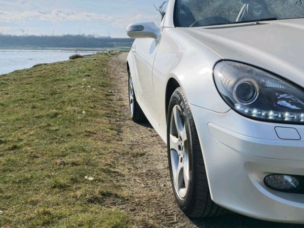 Mercedes-Benz SLK Convertible, Petrol, 2005, Silver