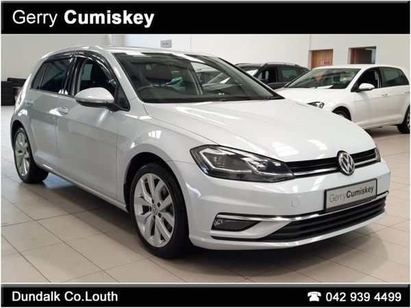 Volkswagen Golf Hatchback, Petrol, 2017, White